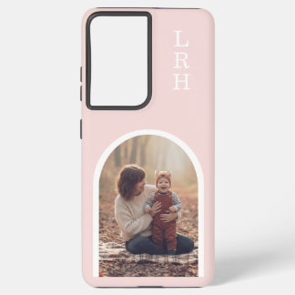 Neutral Arch Frame Photo Monogram Samsung Galaxy Hoesje