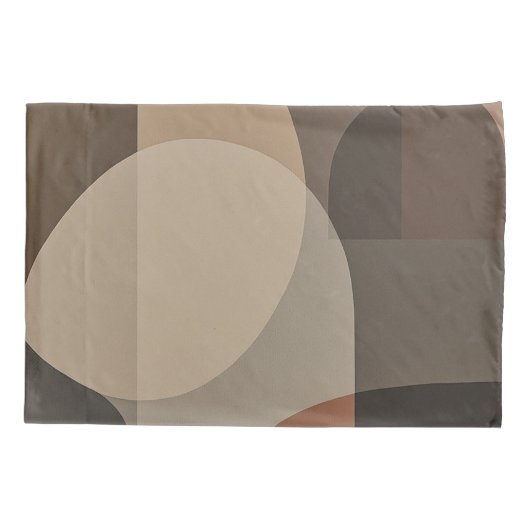 Neutral Assembly Warm Minimalist Design Kussensloop (Achterkant)