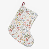 Neutral Baby Woodland First Christmas Grote Kerstsok (Voorkant (Hangend))