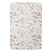 Neutral Baby Woodland Nursery Badmat (Voorkant Verticaal)