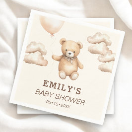 Neutral Bearly Can Wait Baby Shower  Servet