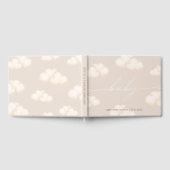 Neutral Beige Cloud 9-Baby shower Gastenboek (Volledig)