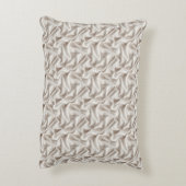 Neutral Beige, Cream & Ivory Accent Cushion Accent Kussen (Achterkant (Verticaal))