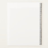 Neutral Beige Real Estate Modern Business Planner (Achterkant)