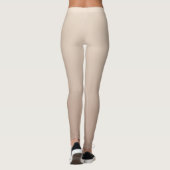 Neutral Beige Taupe Ombre Leggings (Achterkant)
