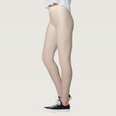 Neutral Beige Taupe Ombre Leggings (Links)