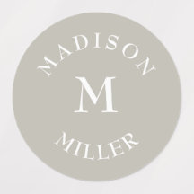 Neutral Beige Waterproof Daycare Baby Bottle