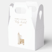 Neutral Boho Baby Brunch Bedankdoosjes (Geopend)