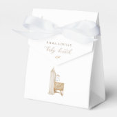 Neutral Boho Baby Brunch Favor Box Bedankdoosjes (Voorkant Zijde)