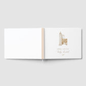 Neutral Boho Baby Brunch Gastenboek (Volledig)