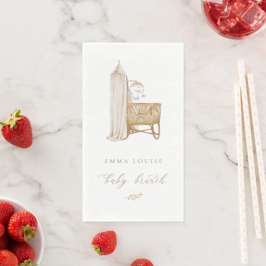 Neutral Boho Baby Brunch Servet (Insitu)