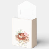 Neutral Boho Cactus Cowboy Pet Baby shower Bedankdoosjes (Open)