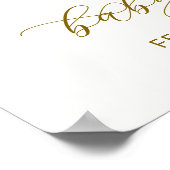 Neutral Boho Cactus Cowboy Pet Baby shower Welkom Poster (Hoek)