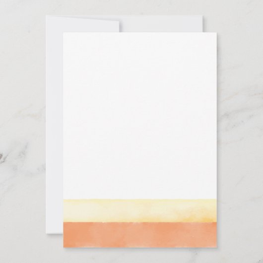 Neutral Boho hier komt het Son Baby shower Kaart (Achterkant)