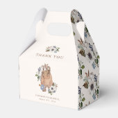 Neutral Boho Nursery Baby shower Dank u Bedankdoosjes (Voorkant Zijde)