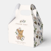 Neutral Boho Nursery Baby shower Dank u Bedankdoosjes (Voorkant Zijde)