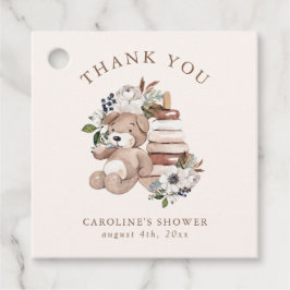 Neutral Boho Nursery Baby shower Dank u Bedankjes Labels