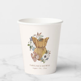 Neutral Boho Nursery Baby shower Papieren Bekers