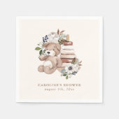 Neutral Boho Nursery Baby shower Servet (Voorkant)