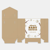 Neutral Boy Batter Up Baseball Sport Baby Shower  Bedankdoosjes (Ongevouwen)