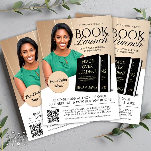 Neutral Brown Book lanceert advertentie Flyer