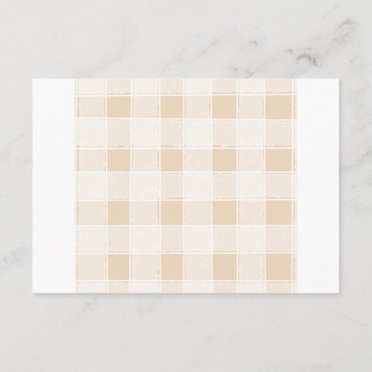 Neutral Camping Baby shower Diapper Raffle Informatiekaartje (Achterkant)