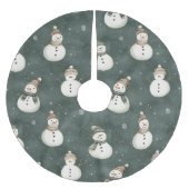  Neutral Christmas Snowmen Saga Green Kerstboom Rok (Voorkant)