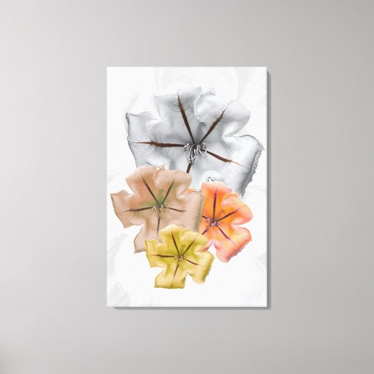 Neutral Colour Flower print | Flower Print (Voorkant)