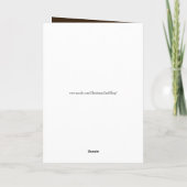 Neutral Deer Paar Kerst Kaarten (Achterkant)