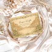 Neutral Desert Canyon Botanicals Diapper Raffle  Informatiekaartje