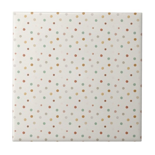 Neutral Dotty Fun Tegeltje (Voorkant)