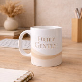 Neutral Dune Lines Classic Mug, 11 oz Koffiemok