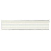 Neutral Dusty Blue Striped | Rustic Farmhouse Medium Tafelloper (Horizontaal)