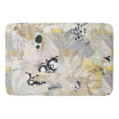 Neutral Elegant Abstract Collage Design Badmat (Voorkant)