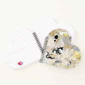 Neutral Elegant Abstract Collage Design Notitieboek (Binnen)