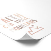 Neutral Faith kan uw bergen poster verplaatsen (Hoek)