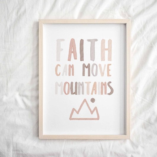 Neutral Faith kan uw bergen poster verplaatsen