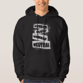 Neutral Genderless Non Binary Pride Gender Fluid Hoodie (Voorkant)