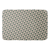 Neutral geometric triangle Bath Mat (Voorkant)