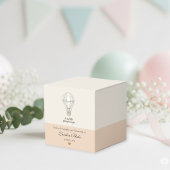Neutral Gift Boxes for Baby Shower, Elegant Bedankdoosjes