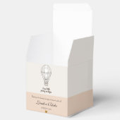 Neutral Gift Boxes for Baby Shower, Elegant Bedankdoosjes (Geopend)