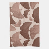 Neutral Ginkgo Botanical Dream 1 Theedoek (Verticaal)