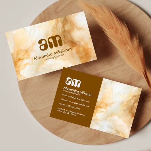 Neutral Gold Professional Visitekaartje