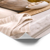 Neutral Kitchen Farmhouse Art Frame Ready Poster (Hoek)