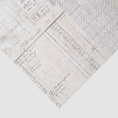 Neutral Ledgers Design Tissuepapier (Detail)