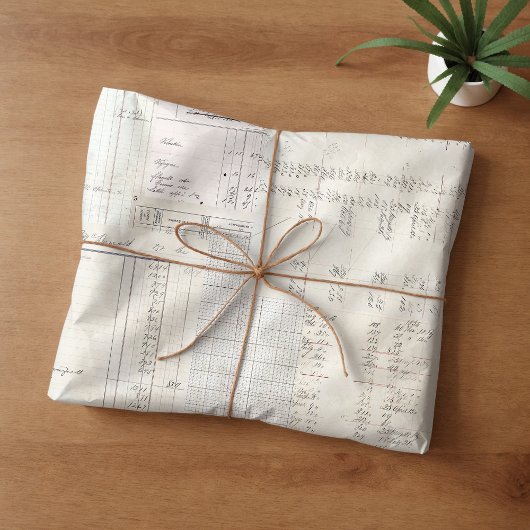 Neutral Ledgers Design Tissuepapier