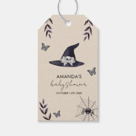 Neutral Little Boo Witch Pet Baby shower Cadeaulabel