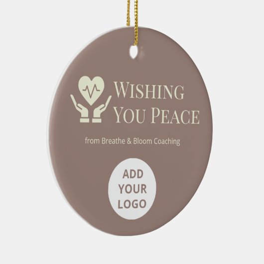 Neutral Logo Ornament for Life Coaches (Rechts)