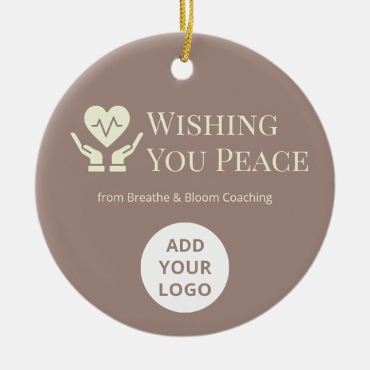 Neutral Logo Ornament for Life Coaches (Voorkant)