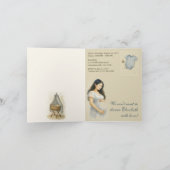 Neutral Minimal Baby Shower Asian Mom to be (Binnen)